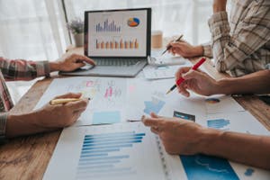 Business people working together as a team